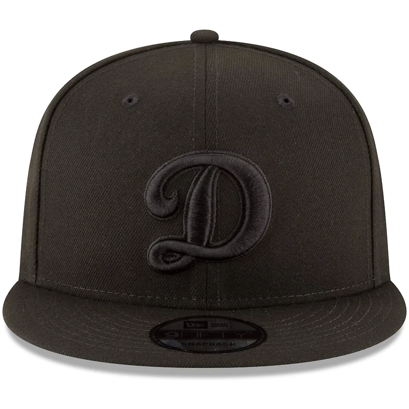 Los Angeles Dodgers New Era Script Logo on 9FIFTY Snapback Adjustable Hat -