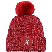 Love Your Melon Alabama Tide Cuffed Knit Hat with Pom