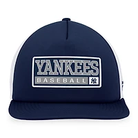 Majestic White New York Yankees Foam Trucker Snapback Hat