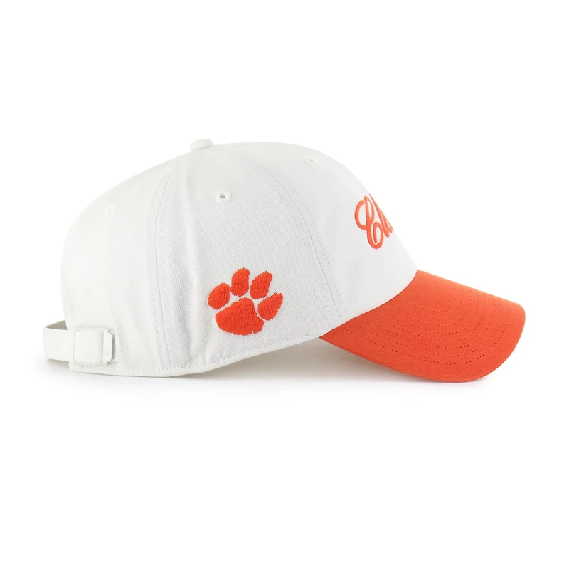 Men's '47 Clemson Tigers Contemporary Basics Foundation Clean Up Adjustable Hat