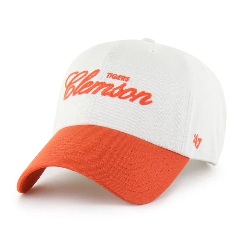 Men's '47 Clemson Tigers Contemporary Basics Foundation Clean Up Adjustable Hat
