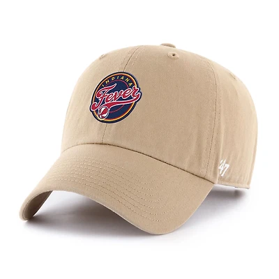 Men's '47 Indiana Fever Core Logo Clean Up Adjustable Hat