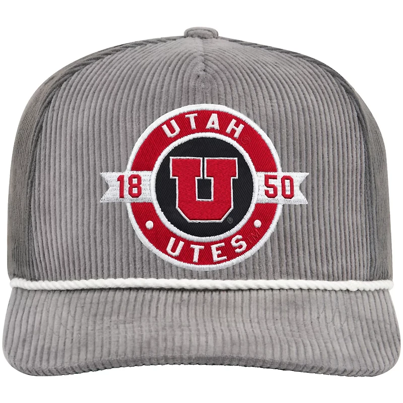 Men's Colosseum Utah Utes Where's My Hat Podium Adjustable Trucker Hat