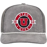 Men's Colosseum Utah Utes Where's My Hat Podium Adjustable Trucker Hat