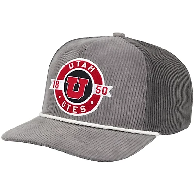 Men's Colosseum Utah Utes Where's My Hat Podium Adjustable Trucker Hat