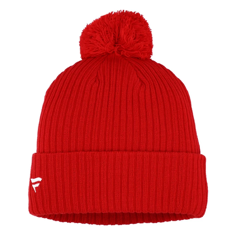 Men's Fanatics Washington Capitals Cuffed Knit Hat with Pom