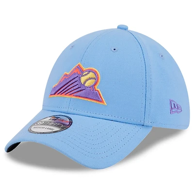 Men's New Era Light Blue Colorado Rockies 2025 City Connect 39THIRTY Flex Hat