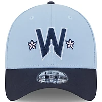 Men's New Era Light Blue/Navy Washington Nationals 2025 City Connect 39THIRTY Flex Hat