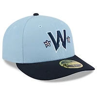 Men's New Era Light Blue/Navy Washington Nationals 2025 City Connect Low Profile 59FIFTY Fitted Hat