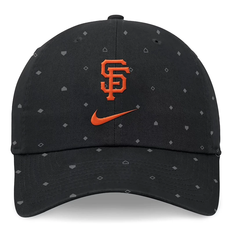 Men's Nike San Francisco Giants Primetime Print Club Adjustable Hat