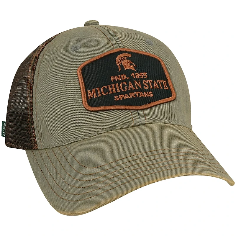 Michigan State Spartans Practice Old Favorite Trucker Snapback Hat