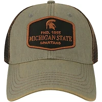 Michigan State Spartans Practice Old Favorite Trucker Snapback Hat