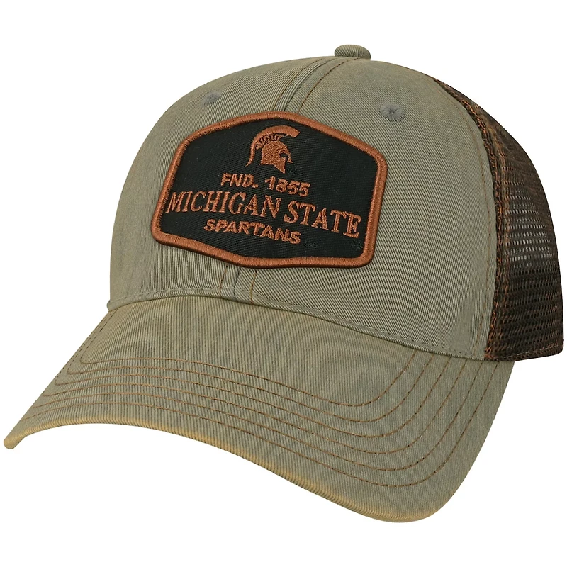 Michigan State Spartans Practice Old Favorite Trucker Snapback Hat