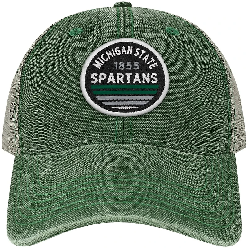 Michigan State Spartans Sunset Dashboard Trucker Snapback Hat