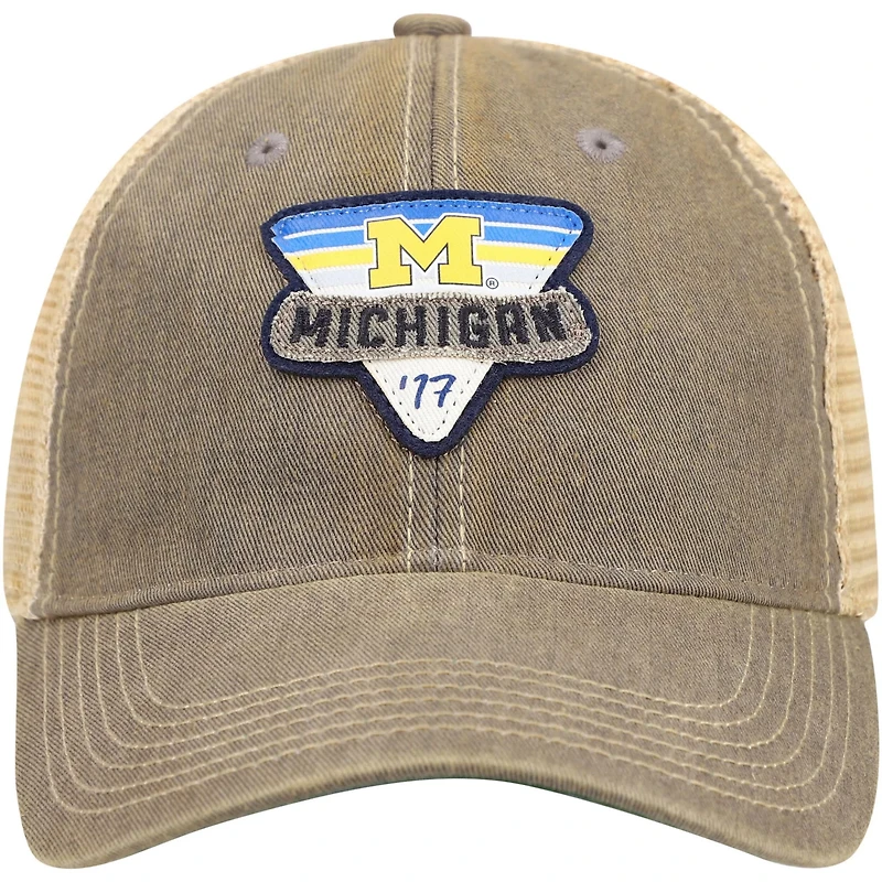Michigan Wolverines Legacy Point Old Favorite Trucker Snapback Hat