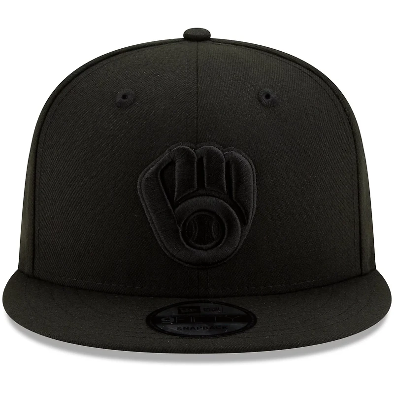 Milwaukee Brewers New Era on 9FIFTY Snapback Adjustable Hat -