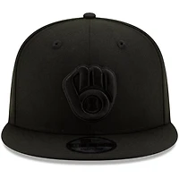 Milwaukee Brewers New Era on 9FIFTY Snapback Adjustable Hat -