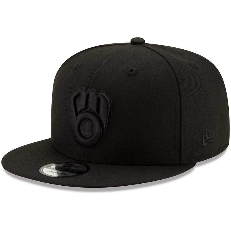 Milwaukee Brewers New Era on 9FIFTY Snapback Adjustable Hat -
