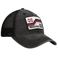 Mississippi State Bulldogs Sun  Bars Dashboard Trucker Snapback Hat