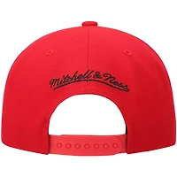 Mitchell  Ness /Black Houston Rockets Team Two-Tone 20 Snapback Hat