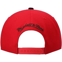 Mitchell  Ness /Black Portland Trail Blazers Hardwood Classics Team Two-Tone 20 Snapback Hat