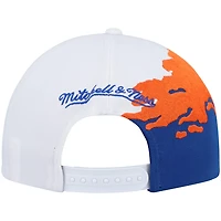 Mitchell  Ness /Blue New York Knicks Hardwood Classics Paintbrush Snapback Hat