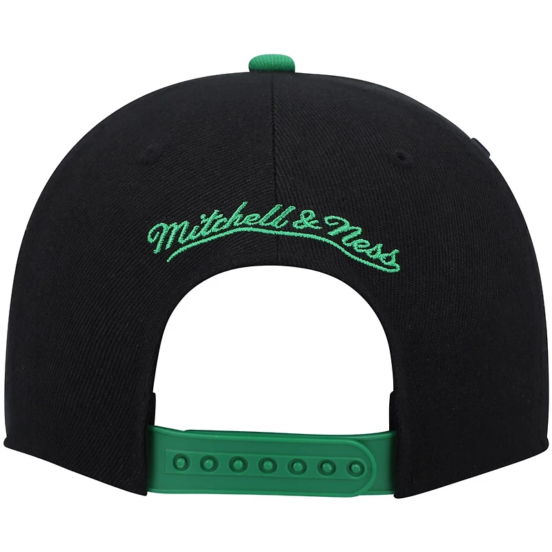 Mitchell  Ness /Kelly Green Boston Celtics Hardwood Classics Snapback Hat