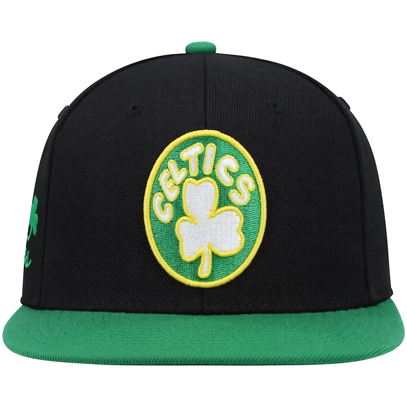 Mitchell  Ness /Kelly Green Boston Celtics Hardwood Classics Snapback Hat