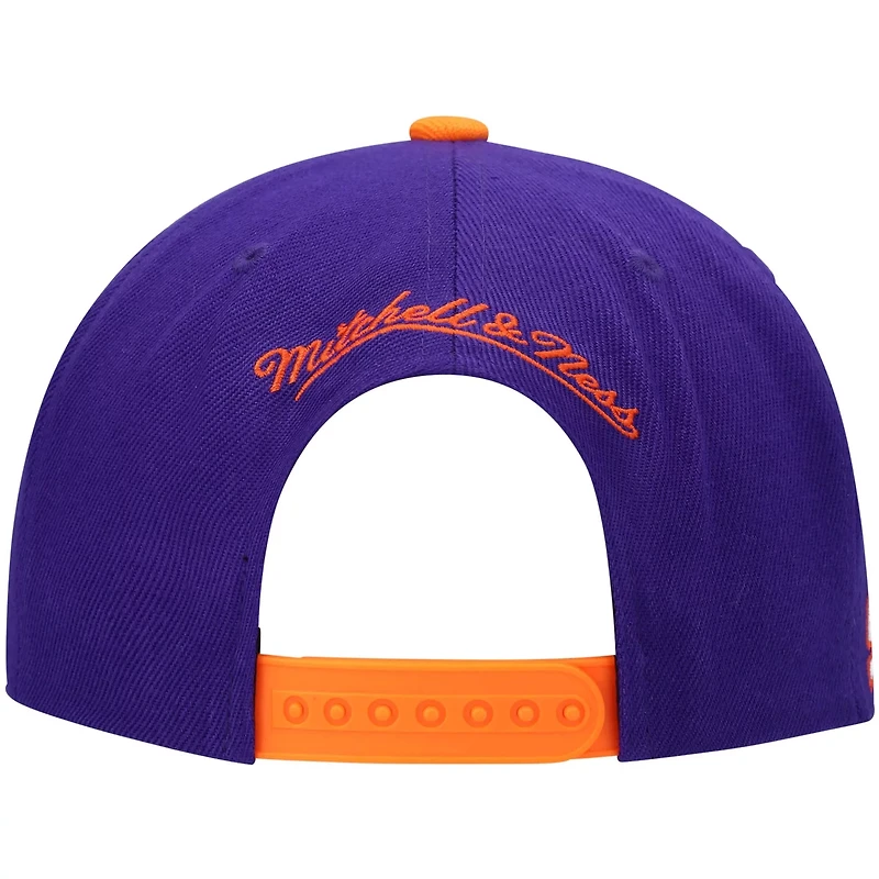Mitchell  Ness /Orange Phoenix Suns Hardwood Classics Snapback Hat