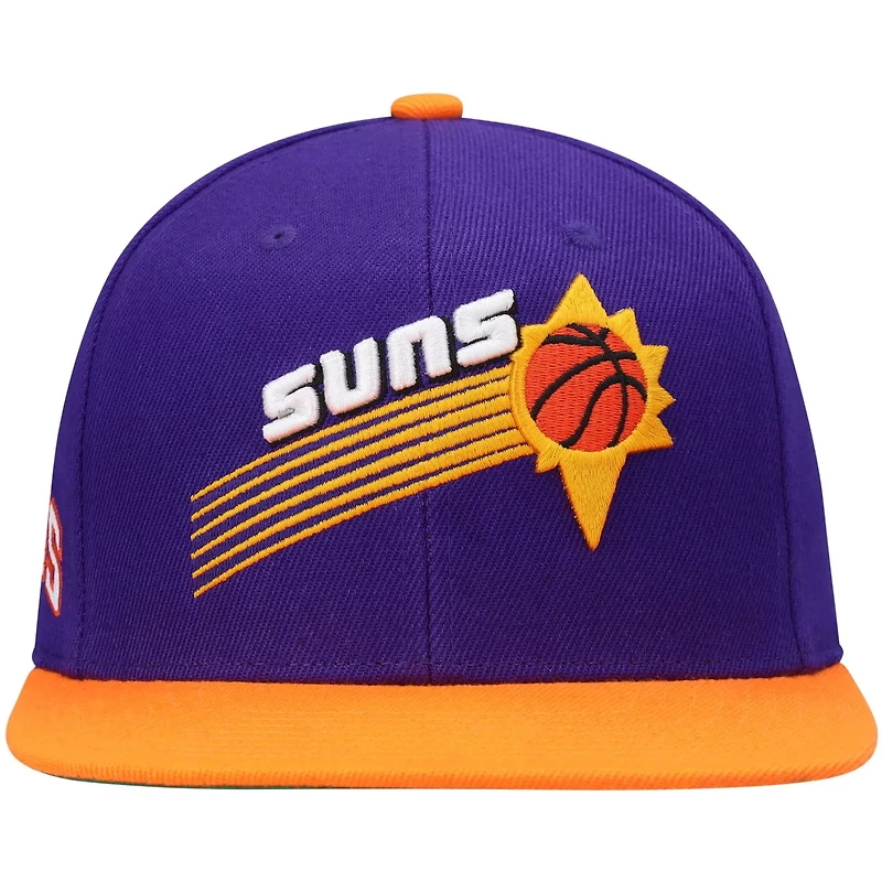 Mitchell  Ness /Orange Phoenix Suns Hardwood Classics Snapback Hat