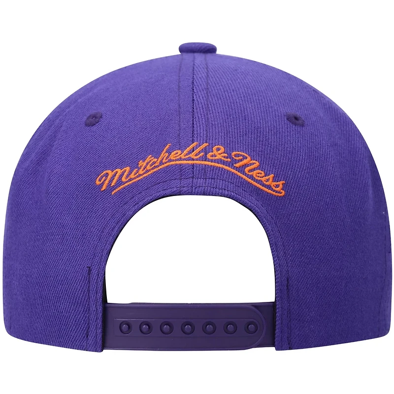 Mitchell  Ness /Orange Phoenix Suns Team Two-Tone 20 Snapback Hat