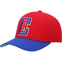 Mitchell  Ness /Royal LA Clippers MVP Team Two-Tone 20 Stretch-Snapback Hat