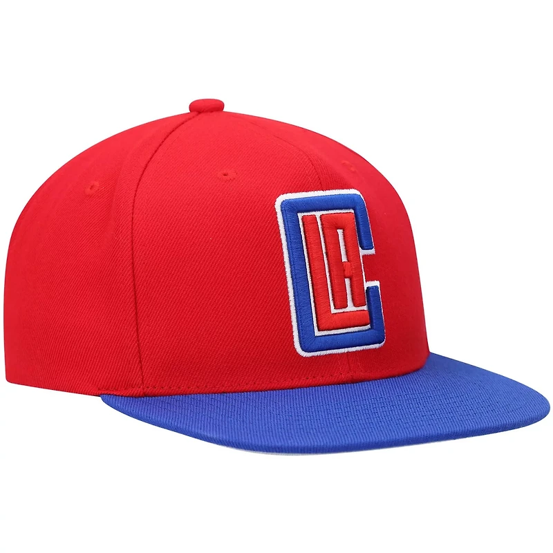 Mitchell  Ness /Royal LA Clippers Team Two-Tone 20 Snapback Hat