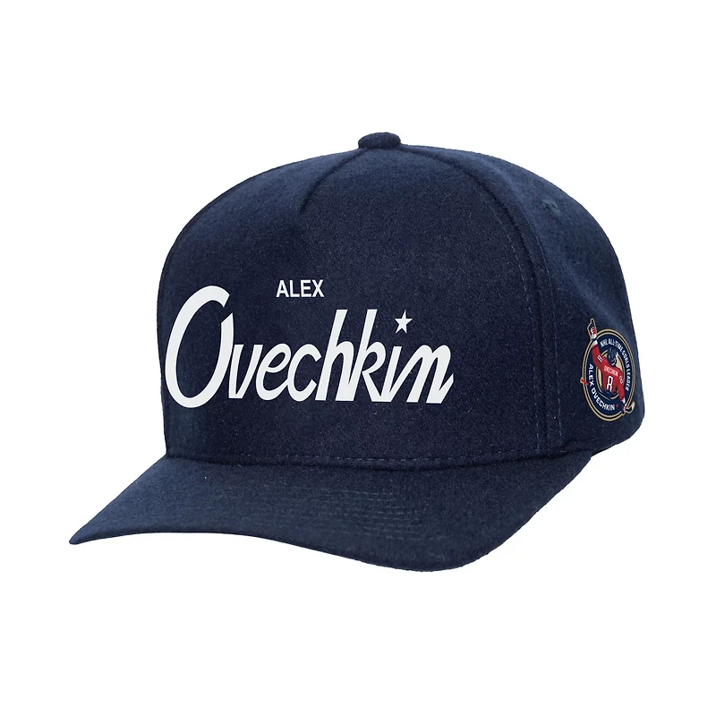 Mitchell Ness Alexander Ovechkin Washington Capitals All Time Goals Pro Crown Adjustable Hat