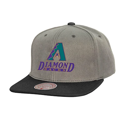 Mitchell  Ness Arizona Diamondbacks Cooperstown Collection Basic Flip Snapback Hat