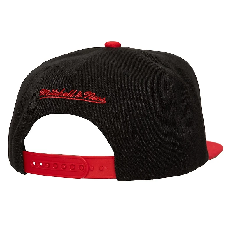 Mitchell  Ness Atlanta Braves Rise Up Snapback Hat