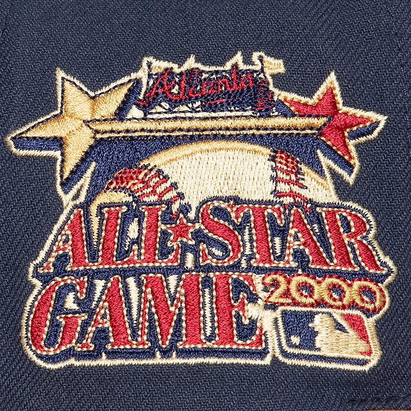 Mitchell  Ness Atlanta Braves Work It Snapback Hat