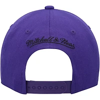 Mitchell  Ness Black Sacramento Kings MVP Team Two-Tone 20 Stretch-Snapback Hat