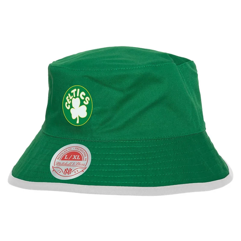 Mitchell  Ness Boston Celtics Flip It Reversible Bucket Hat