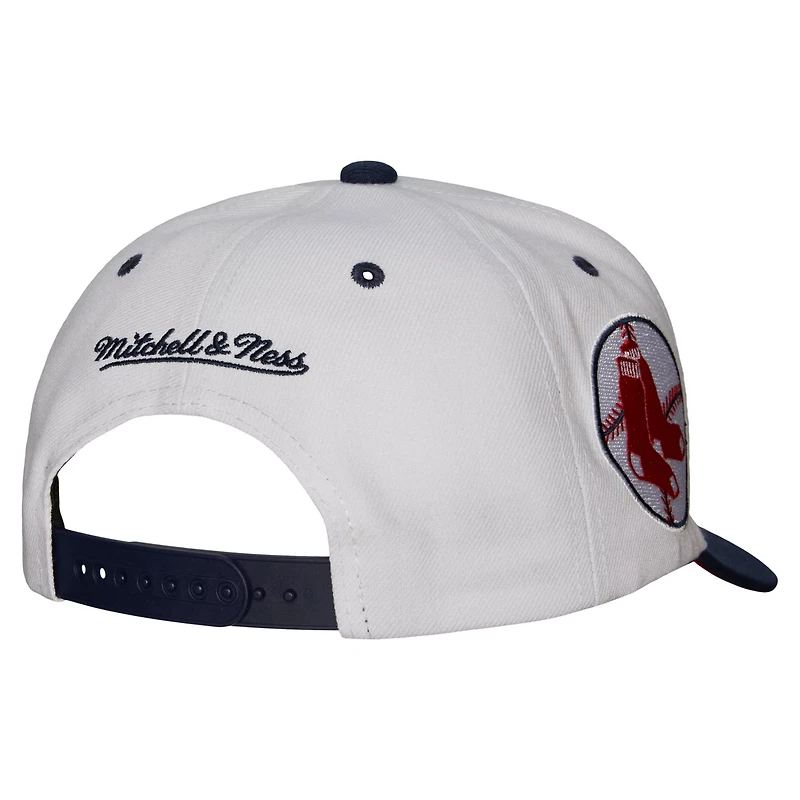 Mitchell Ness Boston Red Sox Cooperstown Collection Pro Crown Snapback Hat