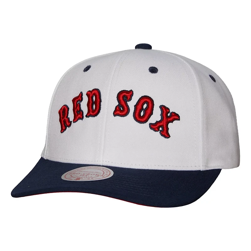Mitchell Ness Boston Red Sox Cooperstown Collection Pro Crown Snapback Hat