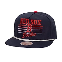 Mitchell  Ness Boston Red Sox Radiant Lines Deadstock Snapback Hat