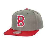 Mitchell  Ness Boston Sox Cooperstown Collection Basic Flip Snapback Hat