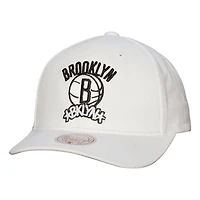 Mitchell  Ness Brooklyn Nets Hardwood Classics All In Retro Snapback Hat