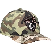 Mitchell  Ness Brooklyn Nets Woodland Desert Snapback Hat