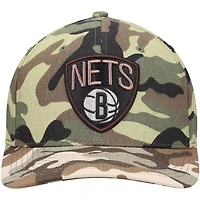 Mitchell  Ness Brooklyn Nets Woodland Desert Snapback Hat