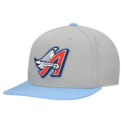 Mitchell Ness California Angels Cooperstown Collection Basic Flip Snapback Hat
