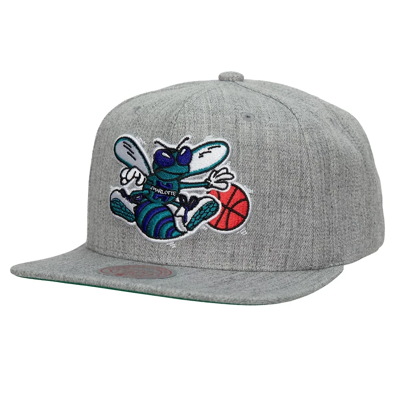 Mitchell  Ness Charlotte Hornets Hardwood Classics 20 Snapback Hat