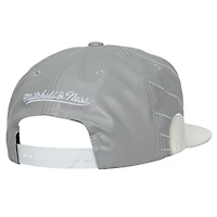 Mitchell  Ness Chicago Bulls Day 12 Two-Tone Faux Leather Snapback Hat