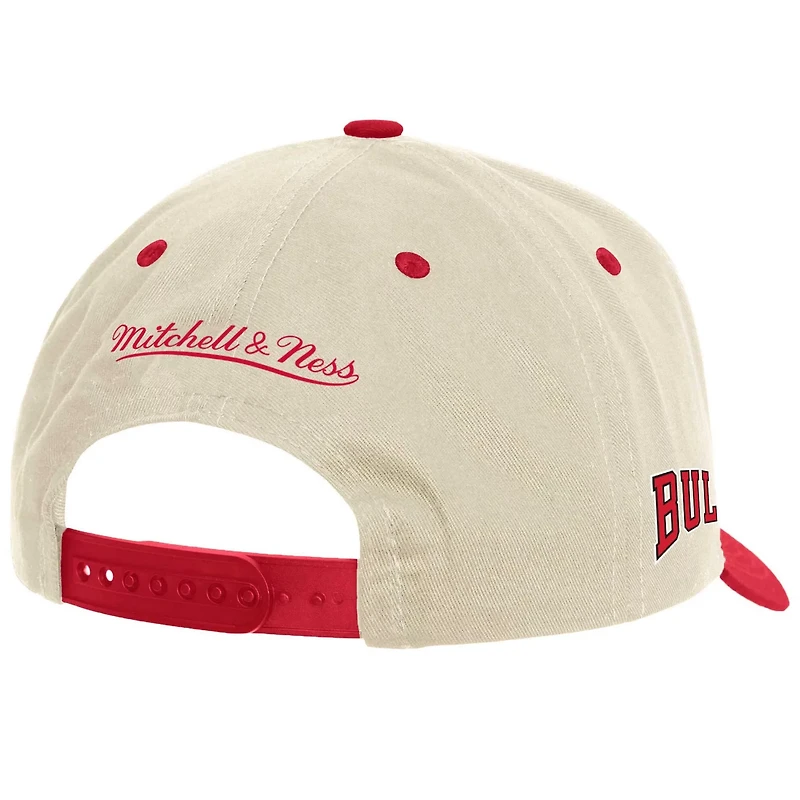 Mitchell  Ness Chicago Bulls Game On Two-Tone Pro Crown Adjustable Hat